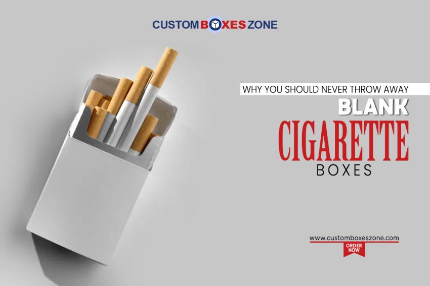 Empty Cigarette Boxes
